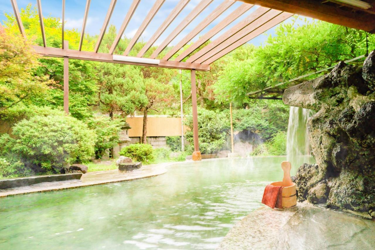Ooedo Onsen Monogatari Shinshu Kakeyu Hotel Ueda Ngoại thất bức ảnh